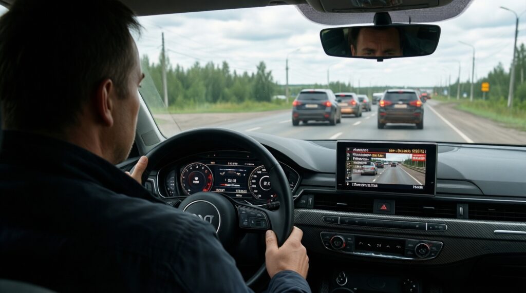 Ситуация на дорогах Хакасии: пробки, ДТП, перекрытия и ремонтные работы на трассах - иллюстрация