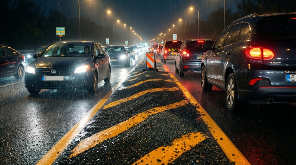 Ситуация на дорогах Хакасии: пробки, ДТП, перекрытия и ремонтные работы на трассах - иллюстрация