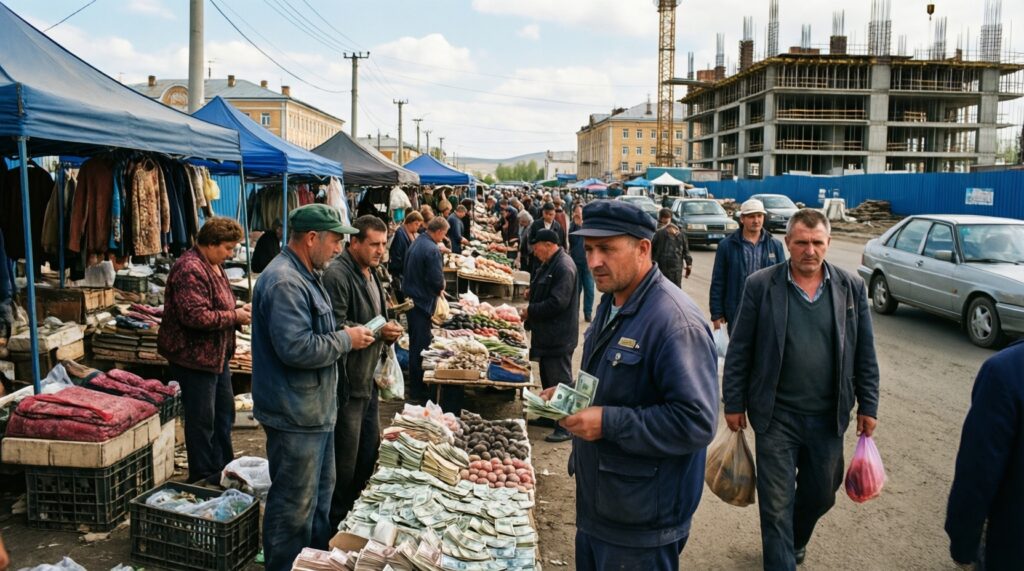 Репортаж с места: один день в районе/городе Хакасии - проблемы, люди, решения - иллюстрация