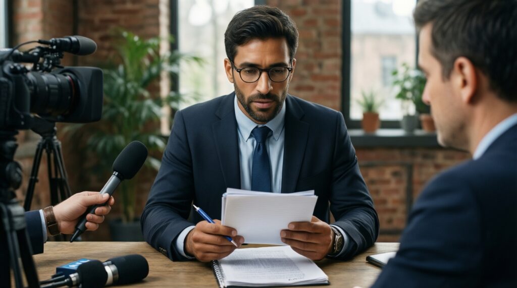 Интервью дня: разговор с героем новости - что он/она видит изнутри - иллюстрация