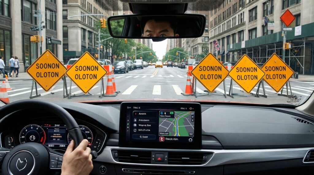 Дорожная обстановка: где пробки, ремонты и перекрытия в регионе сегодня - иллюстрация