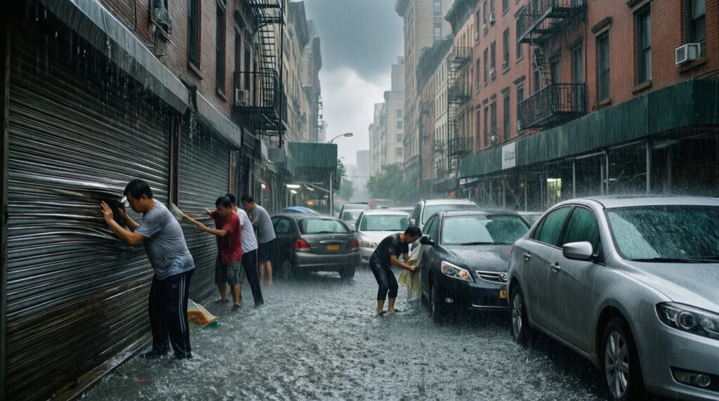 - Погода и ЧС: штормовые предупреждения, паводки, пожары и их последствия - иллюстрация