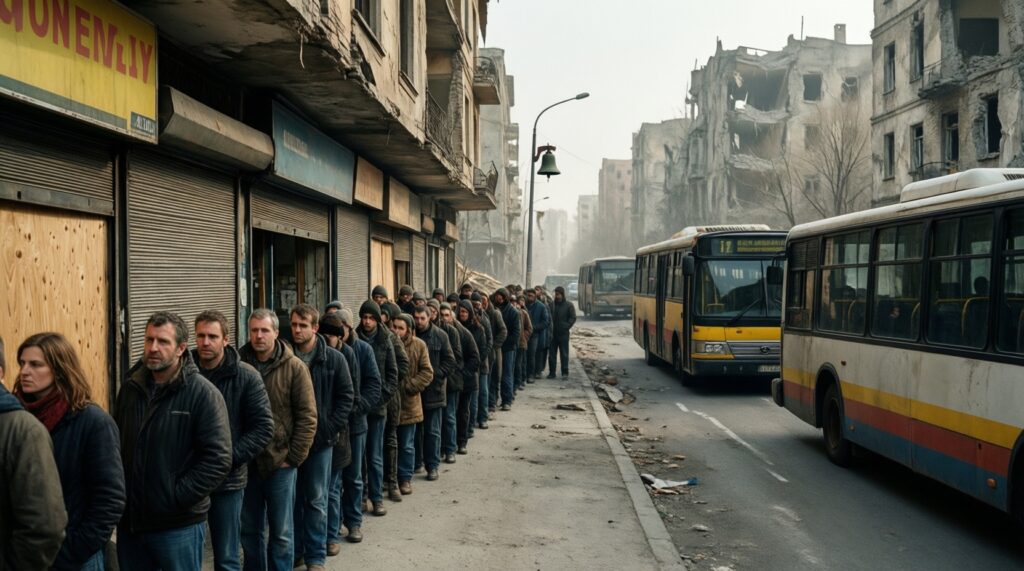 - Репортаж с места: как живёт район/посёлок после важного события - иллюстрация