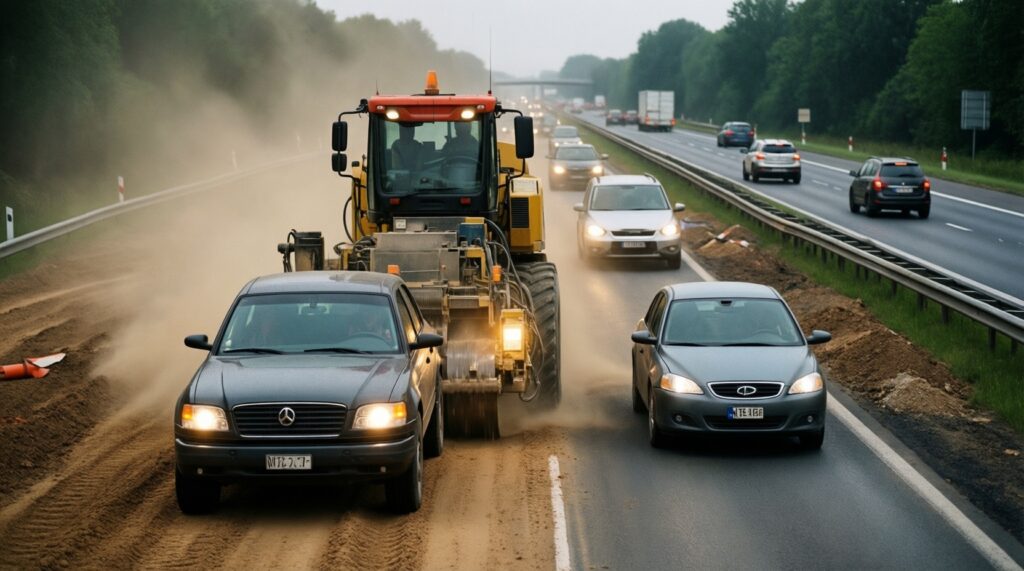 Ситуация на дорогах Хакасии: пробки, аварии, ремонты и перекрытия - иллюстрация