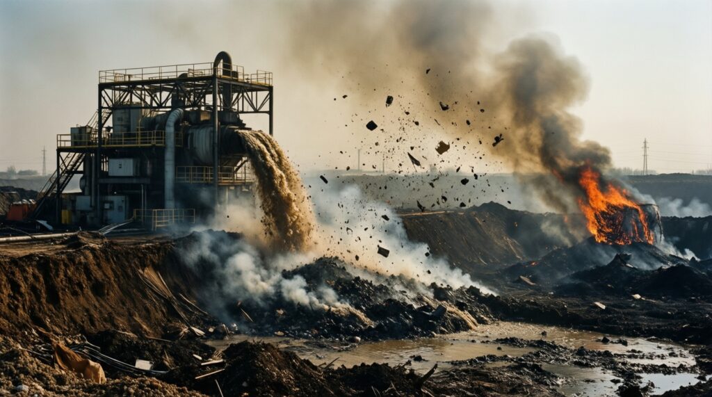 Экология и природа: пожароопасная обстановка, качество воздуха и воды, мусорные полигоны - иллюстрация