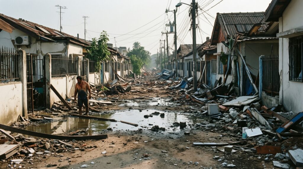 Репортаж с места: как живёт район/посёлок после ключевого события или ЧС - иллюстрация