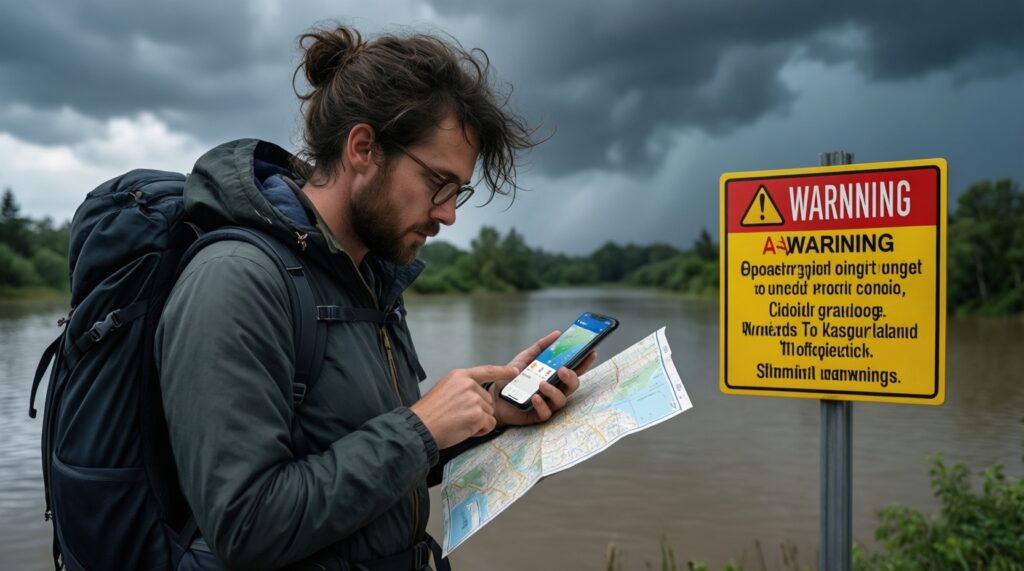 Погода и риски: штормовые предупреждения, паводок, пожароопасная обстановка - иллюстрация