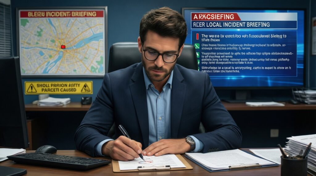 Репортаж с места события: как разворачивается ключевая история сегодняшнего дня - иллюстрация